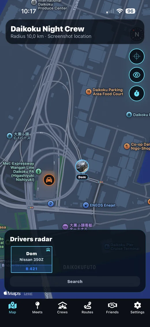 Street Link live map and drivers radar
